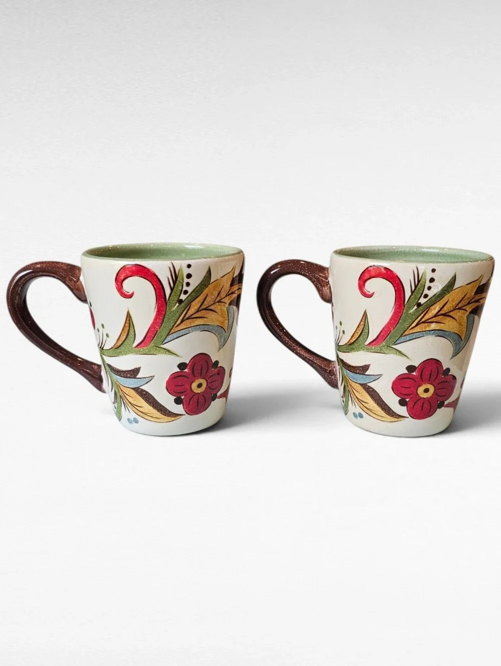 Pier 1 Carynthum Mugs Set of 2